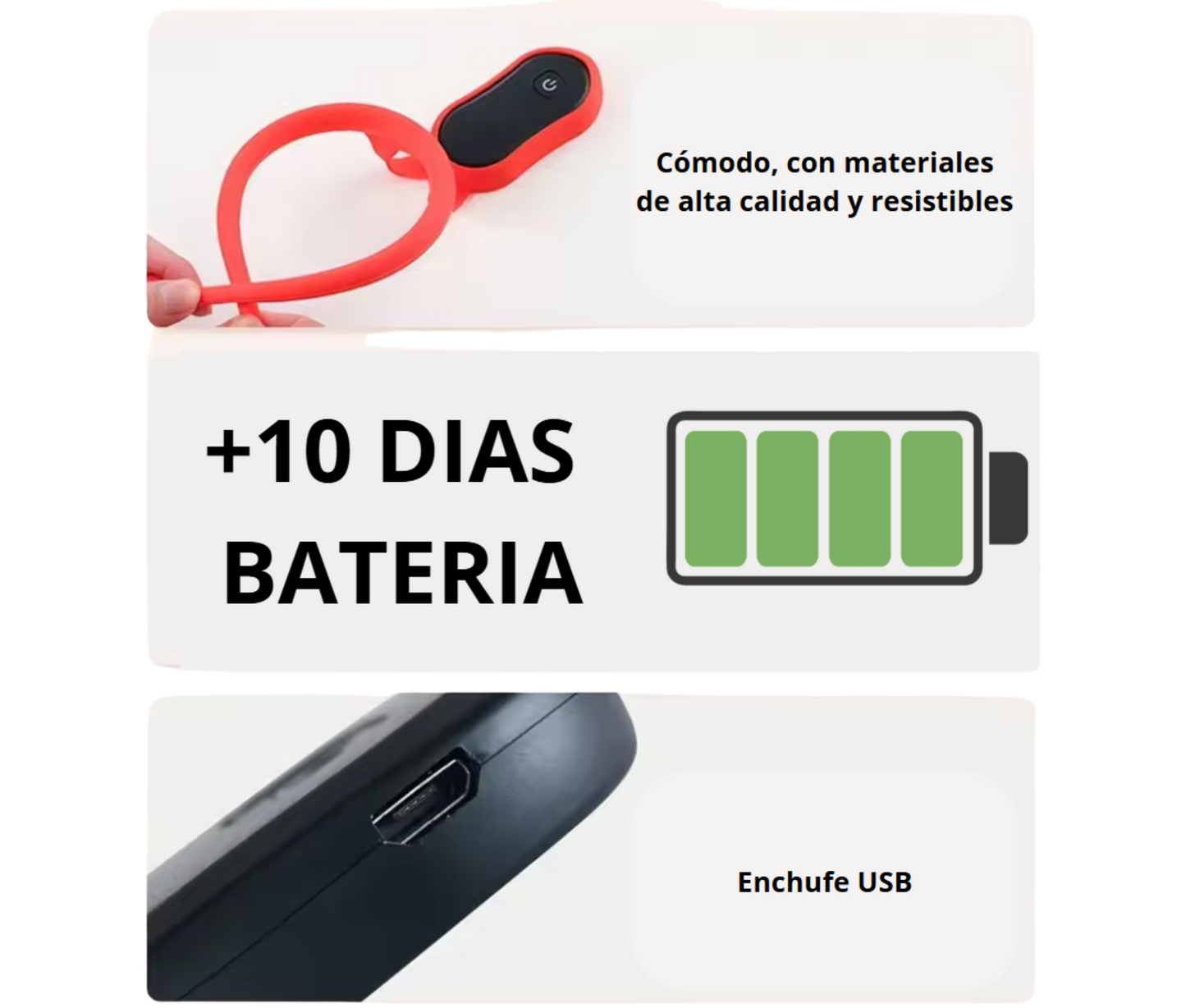 Collar inteligente para mejorar la postura